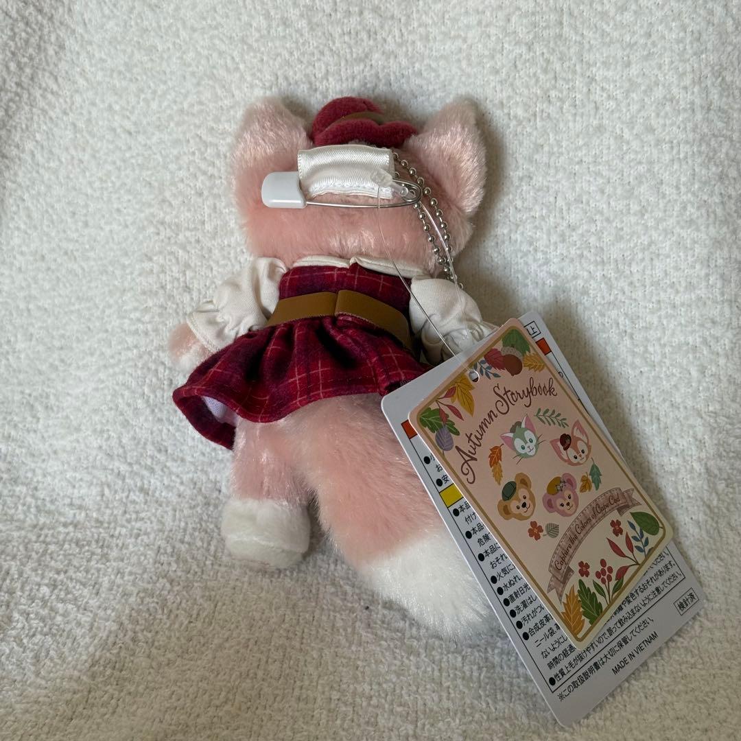 ダッフィー＆フレンズ オータムストーリーブック ぬいぐるみバッジ