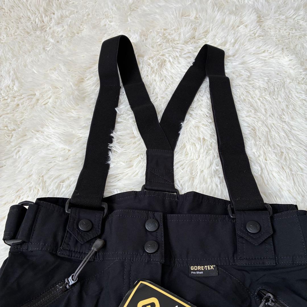 タグ付き　ミレー GORE-TEX 防水・防風 黒　Mサイズ　ウェア　パンツ