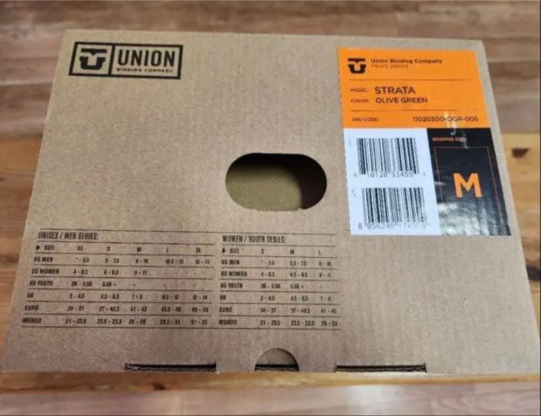 【今期】【美品】 UNION STRATA 25-26 M OliveGreen