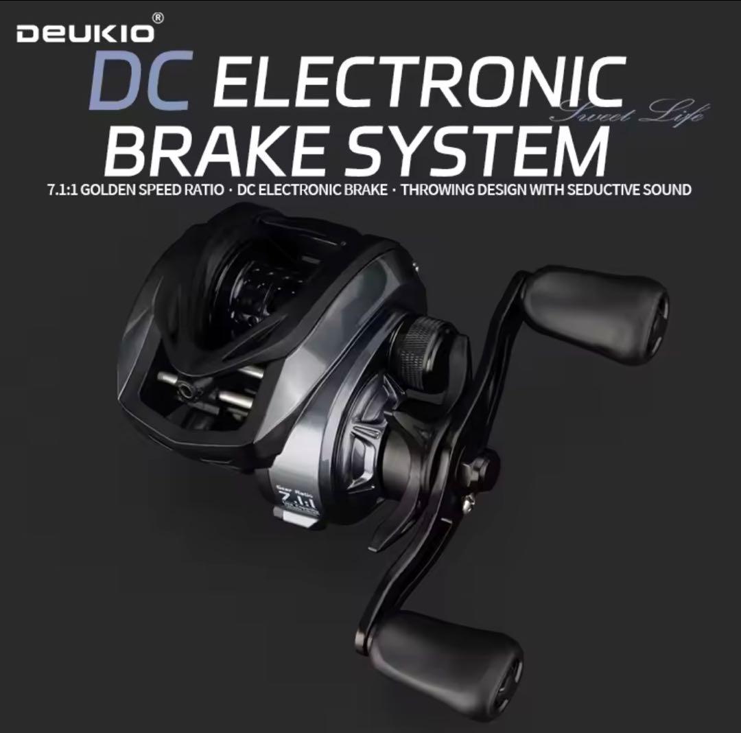 デウキオ DEUKIO DCM1 左ハンドル 中華DCリール　ベイトフィネス