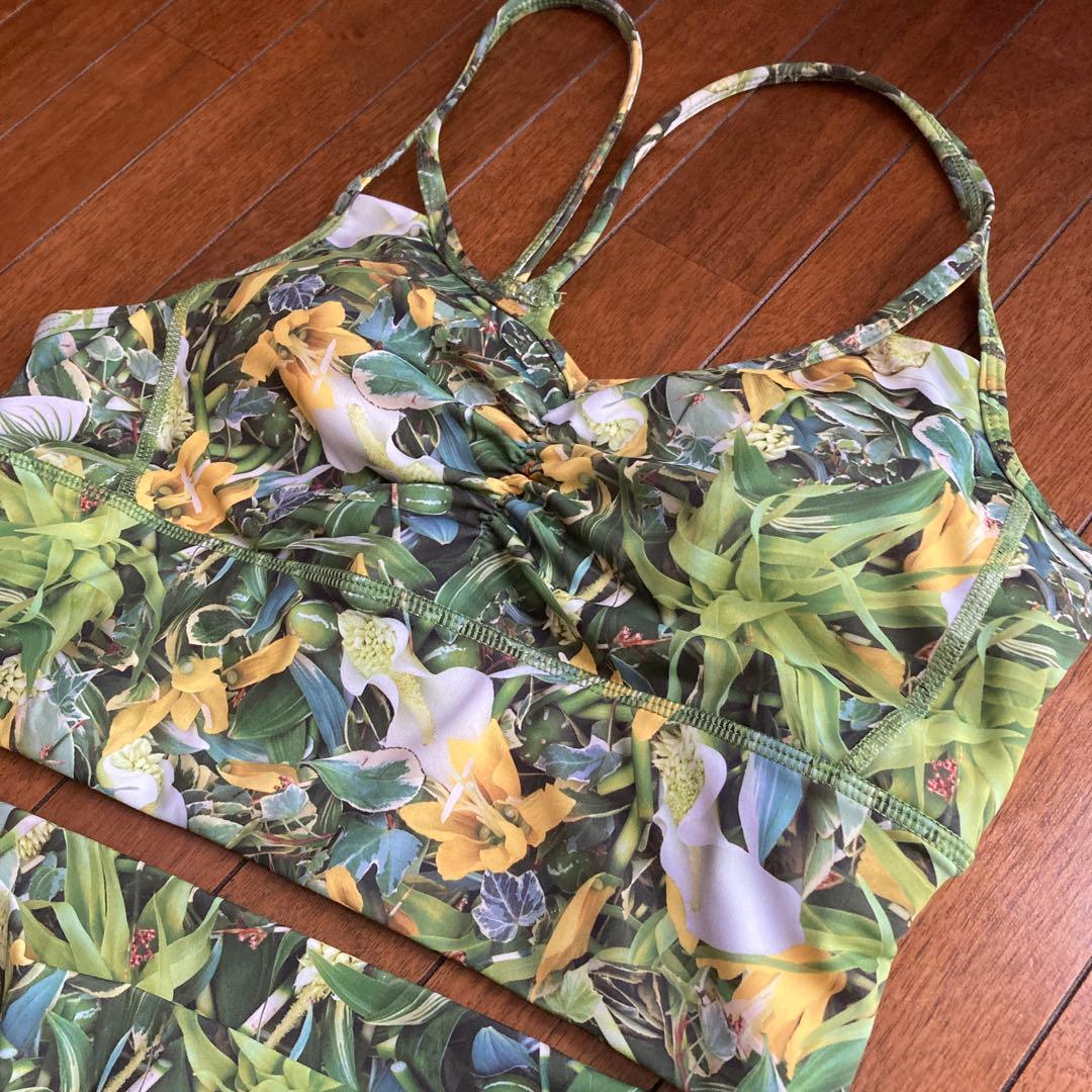 花柄ヨガウェアセット