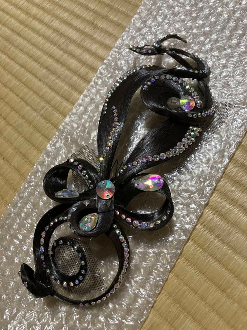 社交ダンス　多美笑風髪飾り