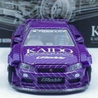 新品 1/64 スカイライン GT-R R34 KAIDO WORKS V1