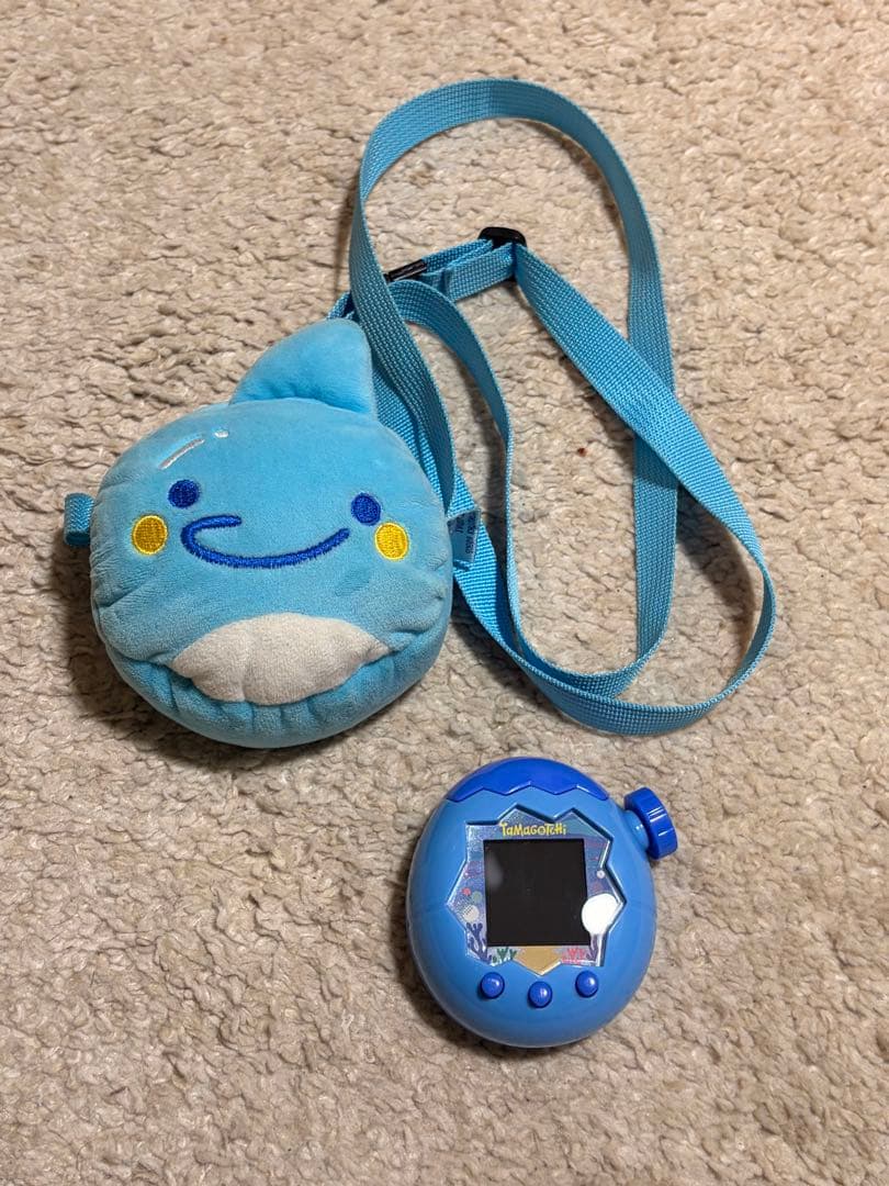 たまごっちパラダイス Blue Water キャリー付き 美品 動作確認済