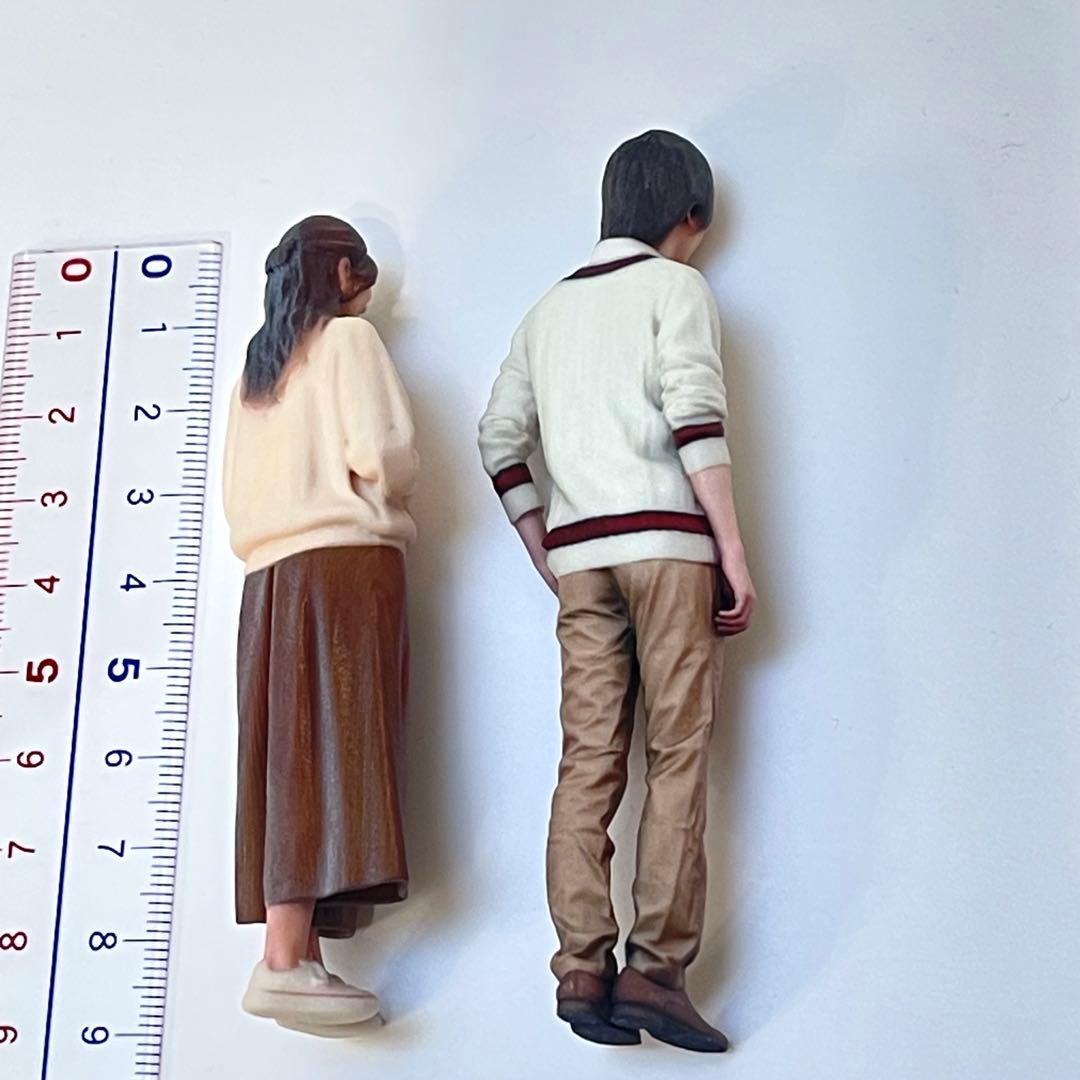 兜剣様　1/18 フィギュア2体　完成品　ミニチュア　ミニカーに　1/64より大