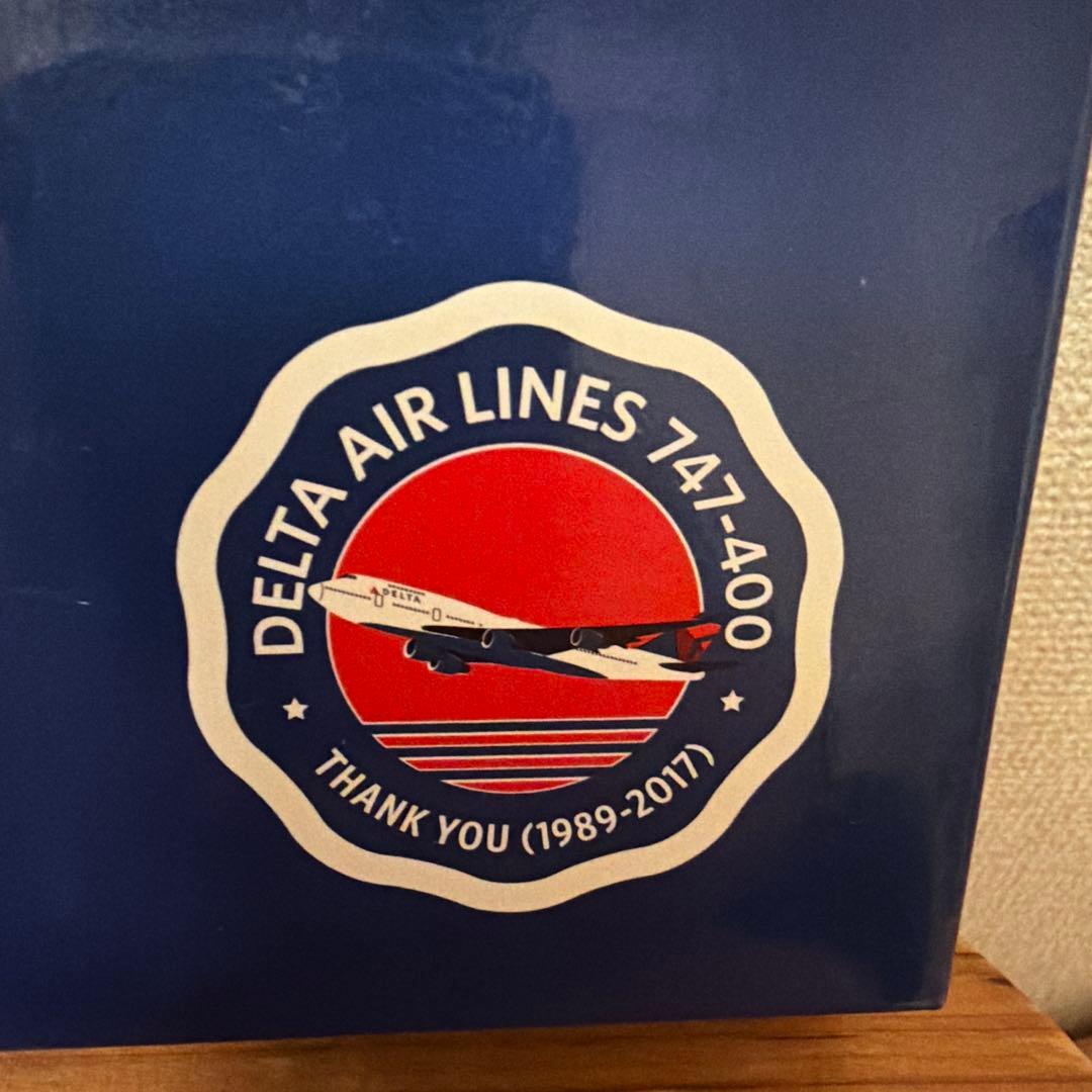 1/200デルタ航空 DELTA 747-400 ラストフライト 24