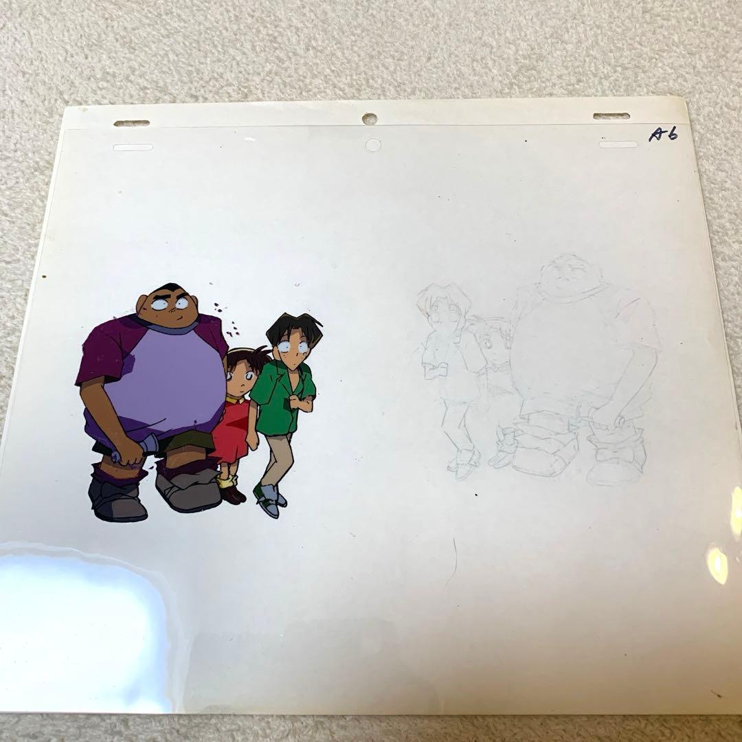 名探偵コナン セル画 3枚セット 少年探偵団（歩美・光彦・元太）動画付き