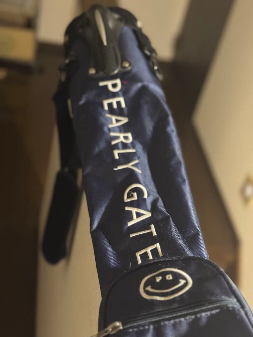 PEARLY GATES セルフスタンドサブバッグ ネイビー