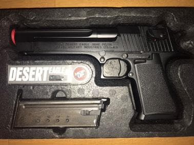 東京マルイ DESERT EAGLE .50AE ガスガン　BBローダー付き