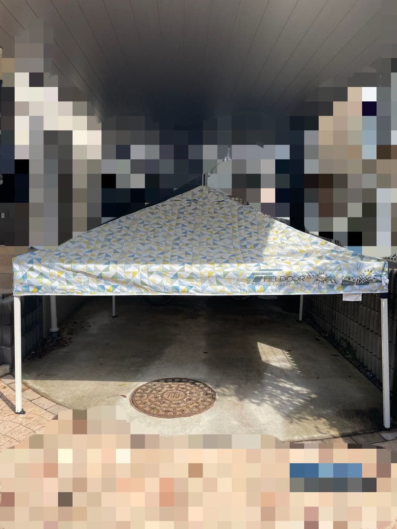 【3/18より値上げ】FIELDOOR ワンタッチタープテント2.5m×2.5m