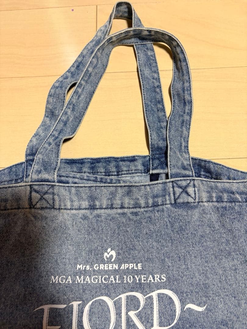 Mrs. GREEN APPLE☆フィヨルド デニムトートバッグ☆