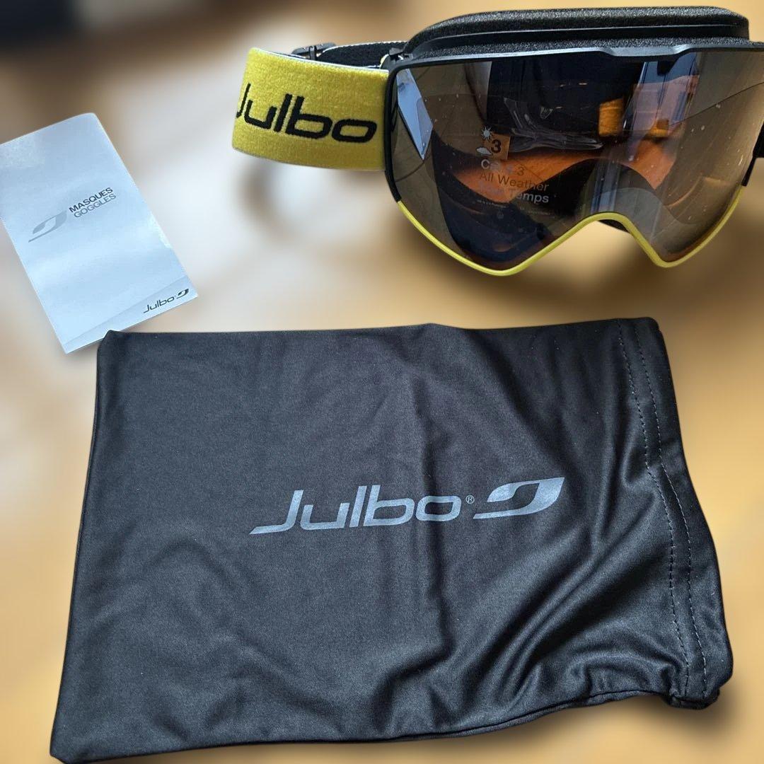 ジュルポ　Julbo ゴーグル　alpha アルファ　アジアンフィット　箱付き