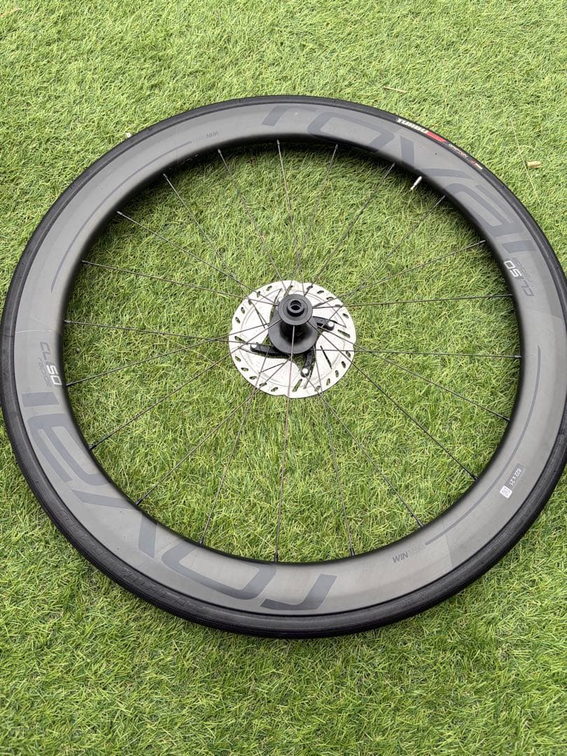 ROVAL CL50 DISCホイールセット シマノフリー おまけ新品タイヤ