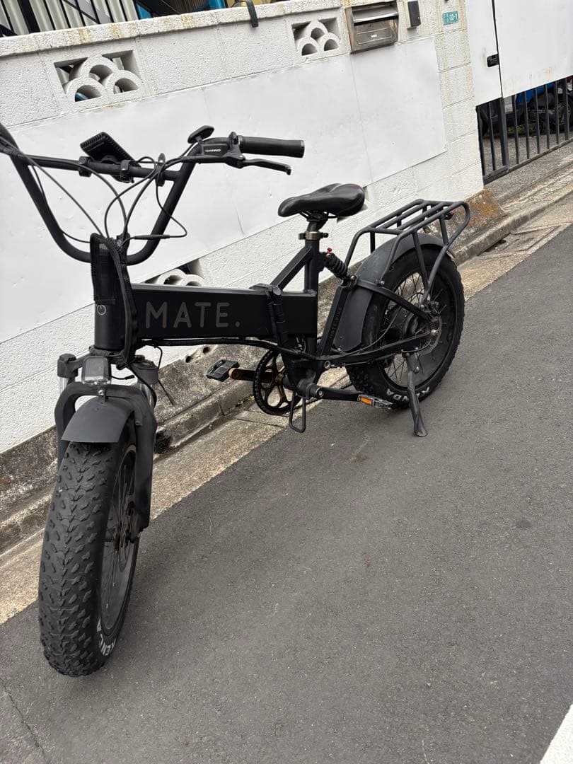 MATE 電動アシスト自転車 ブラック