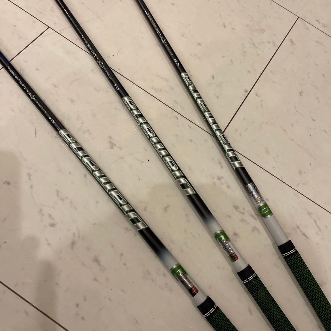 s*u様 Diamana 40for キャラウェイ3W5W7Wシャフト3本セット