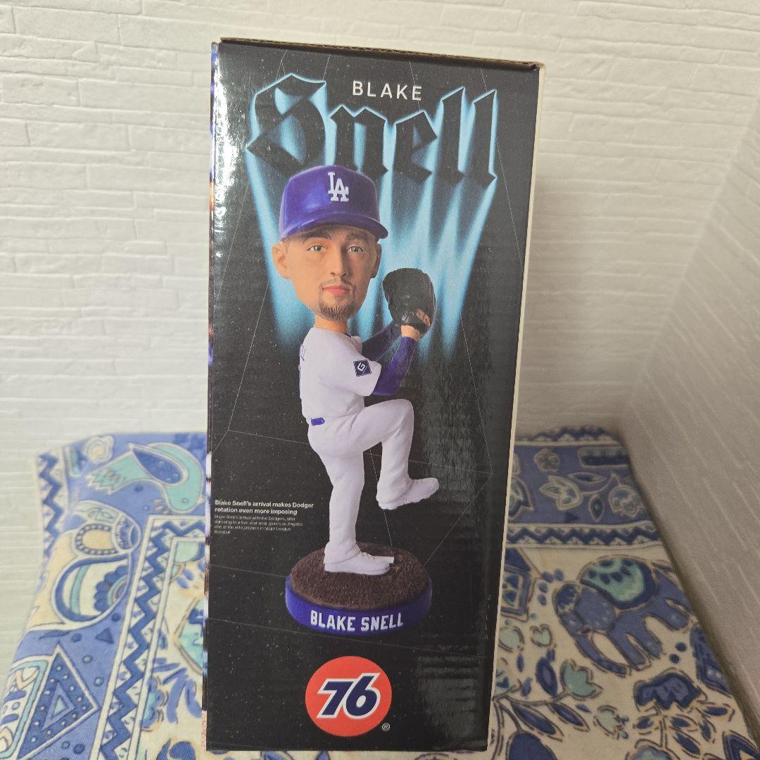Blake Snell .ボブルヘッドフィギュア .ドジャーズ