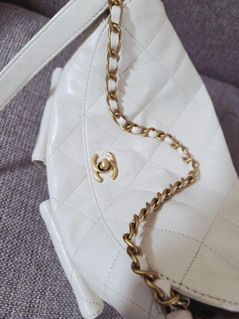 パールカラー大きめ♡キルティング2way ショルダーバッグノベルティ☆