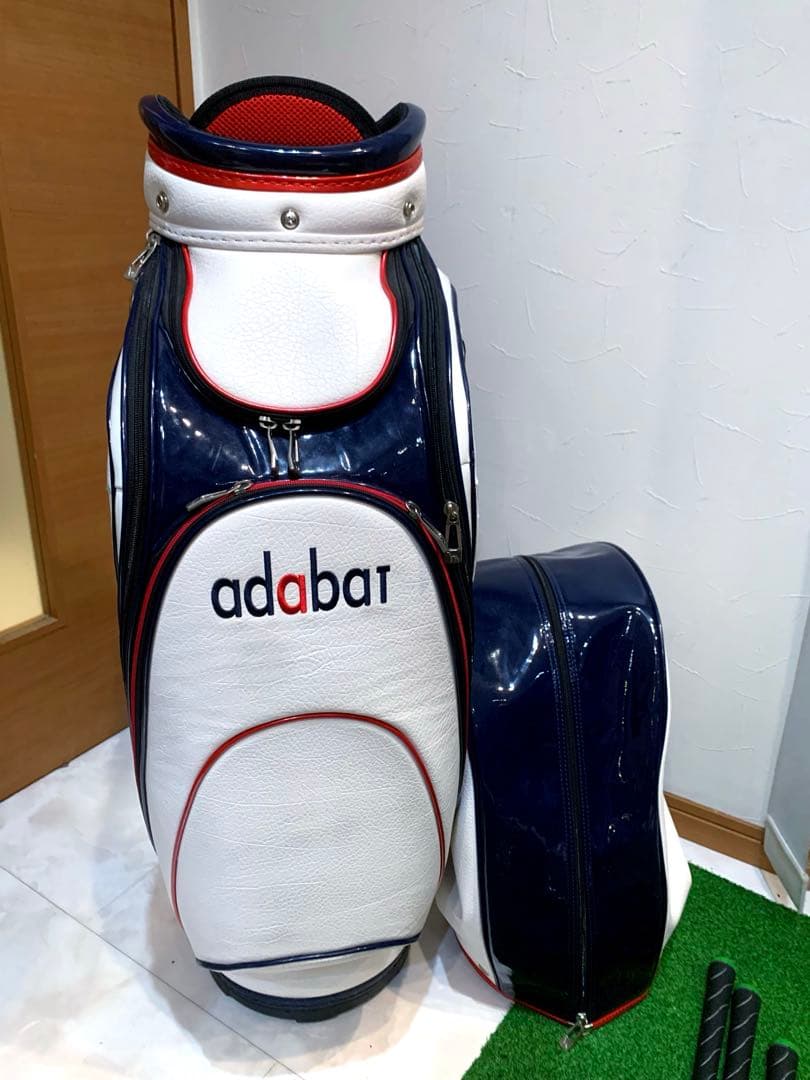希少　良品　アダバット　adabat キャディバッグ ハイグレードモデル