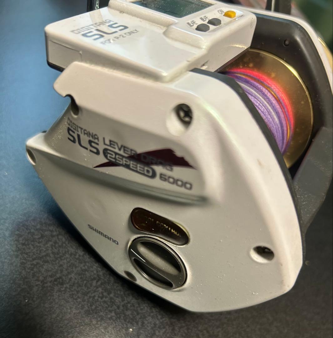 シマノ SLS 2SPEED 5000 デジタナ SHIMANO リール　中古