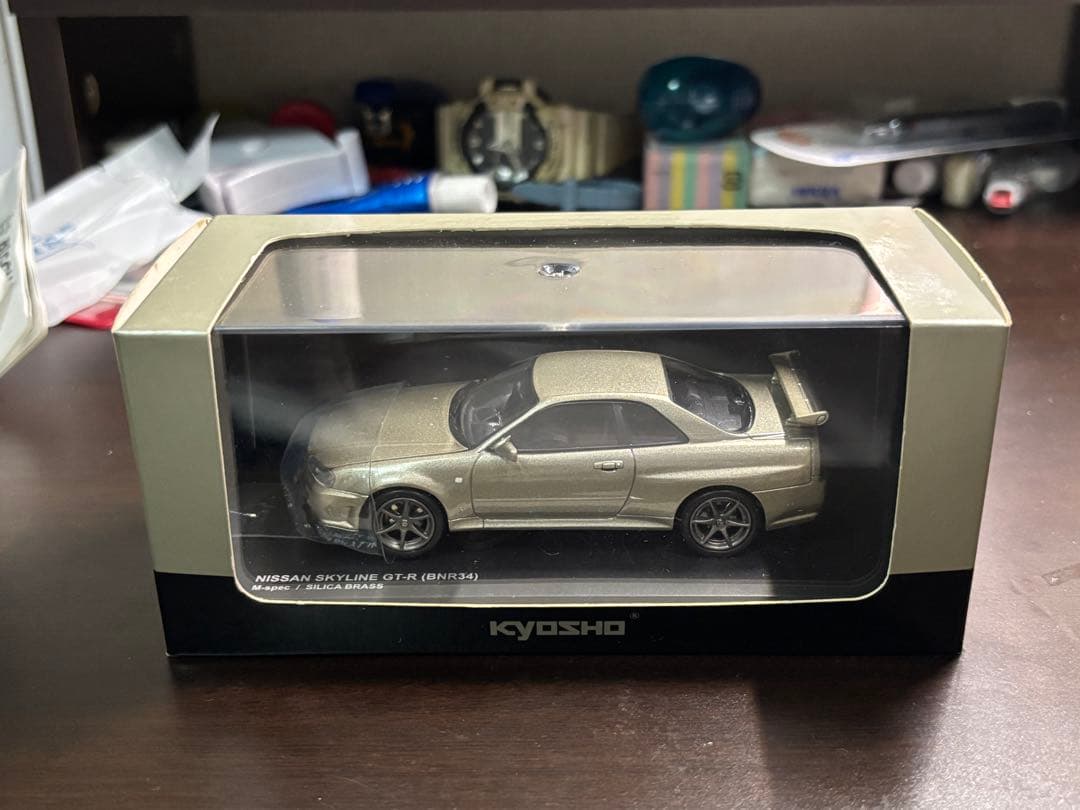 京商1/43 日産スカイラインGT-R(BNR34)Mスペック