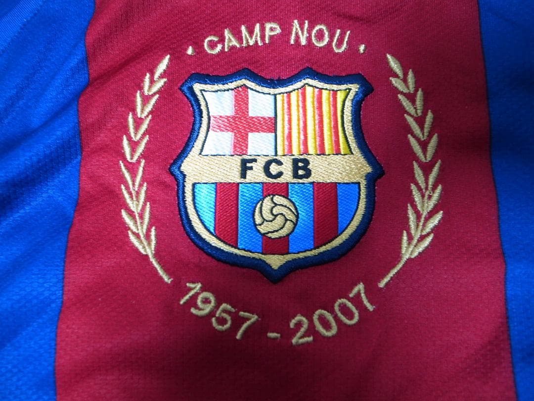 FCバルセロナ 2007-2008 ホーム 半袖 ユニフォーム
