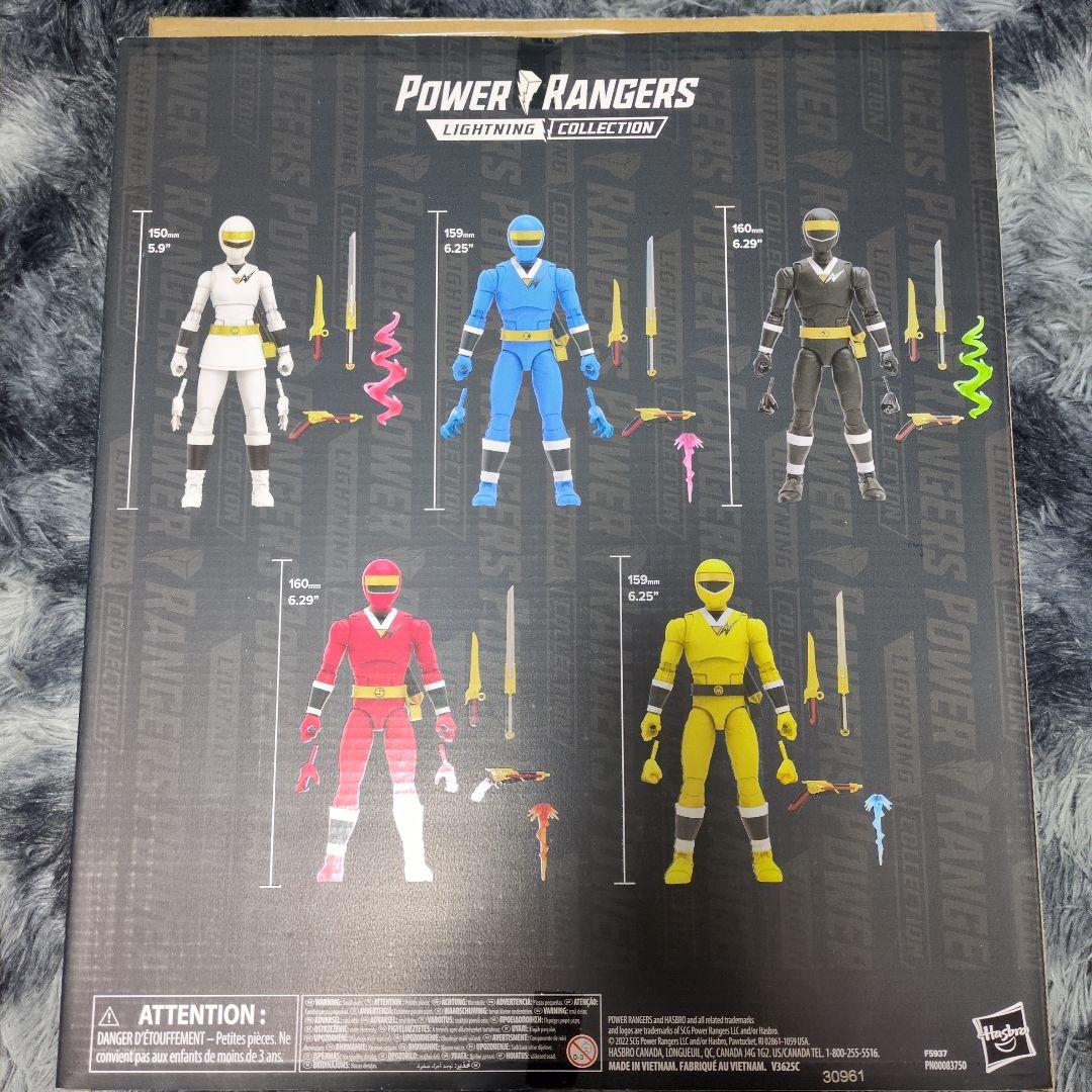 ハズブロ　パワーレンジャー　ライトニングコレクション　フィギュアセット