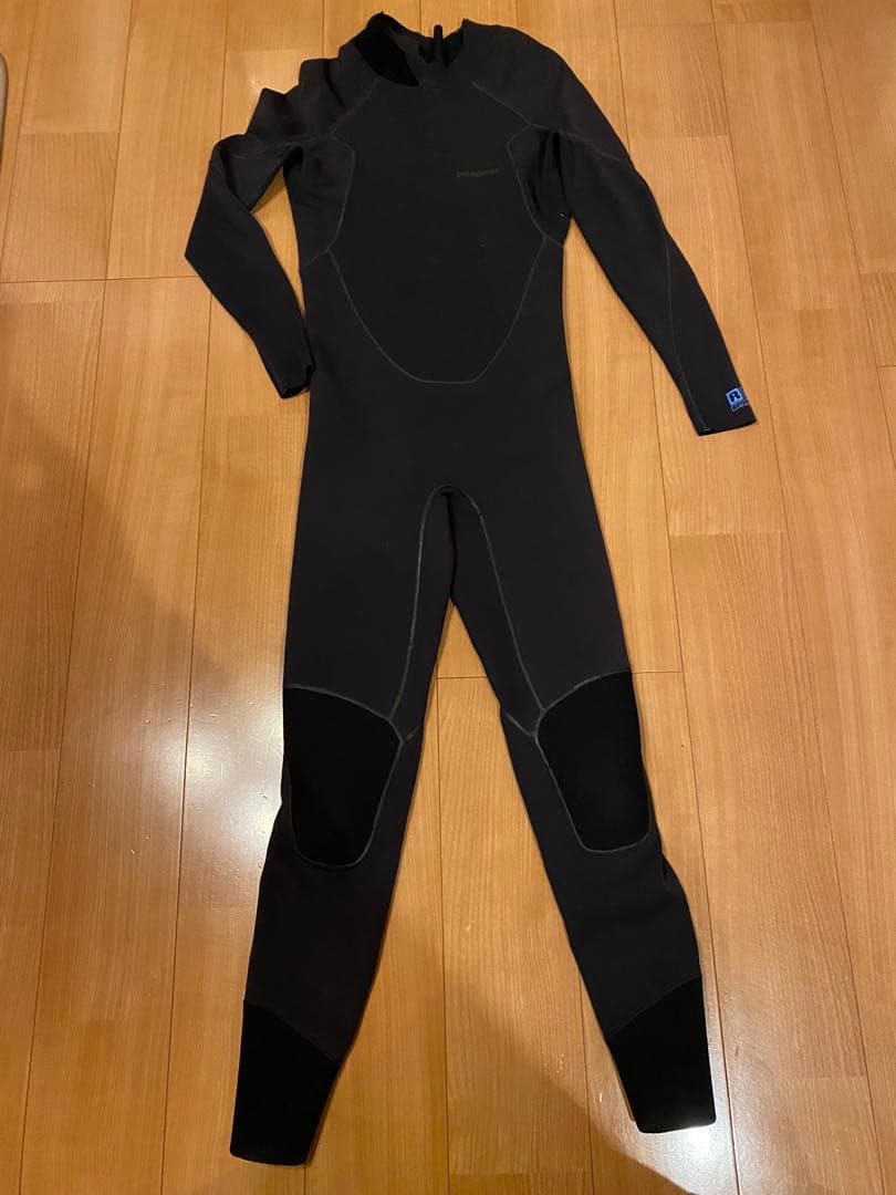 patagonia ブラック ウエットフルスーツ