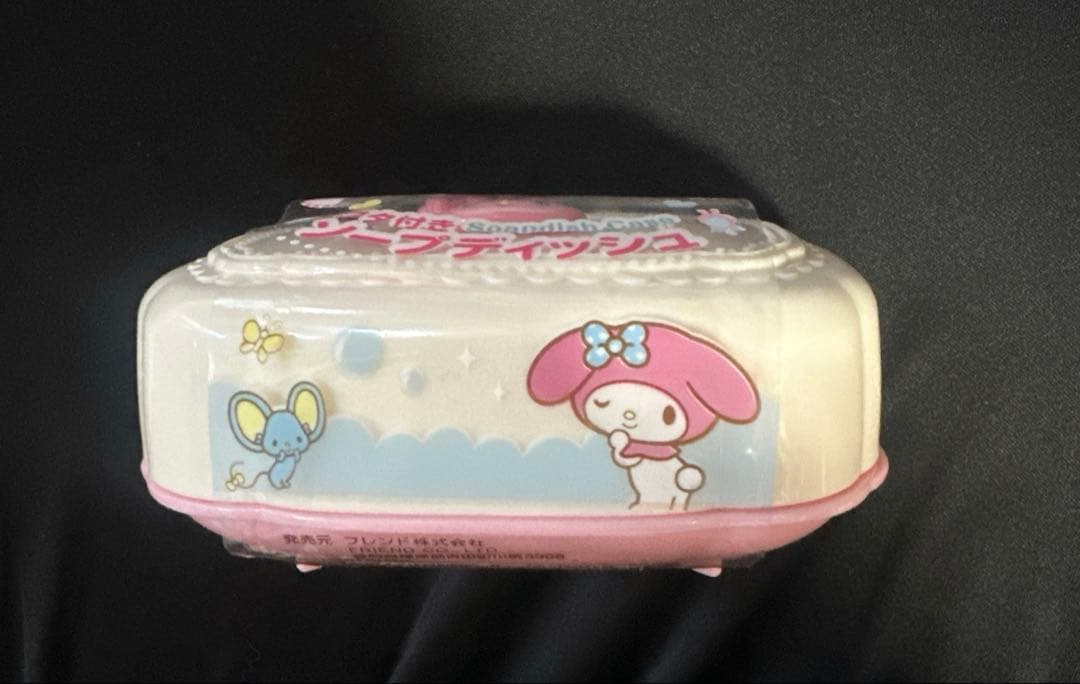 新品未使用　サンリオ　マイメロディ　フタ付きソープディッシュ