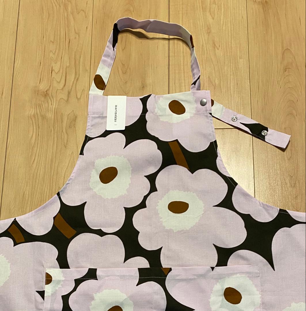 marimekko マリメッコ ウニッコ エプロン＆鍋敷きセット