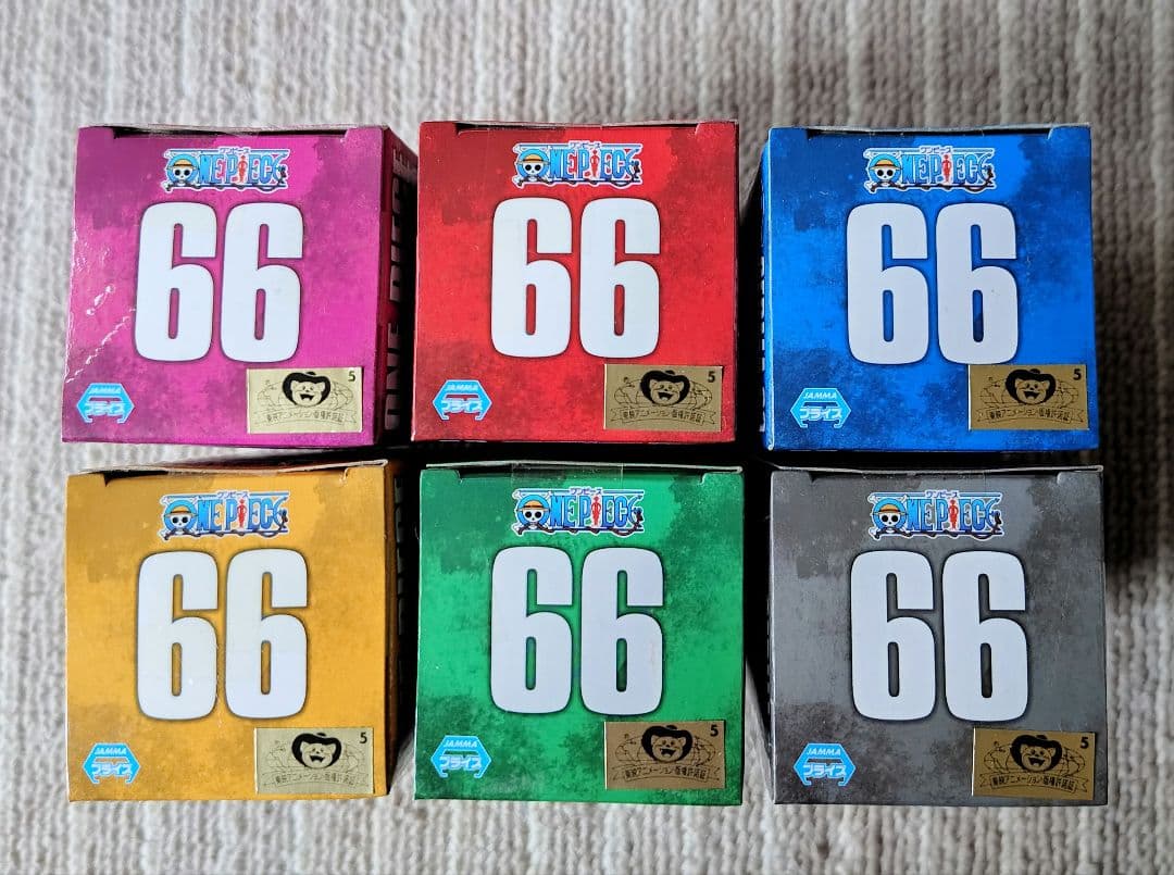 ワンピース　ワールドコレクタブルフィギュア ヴィンスモークファミリー　全6種