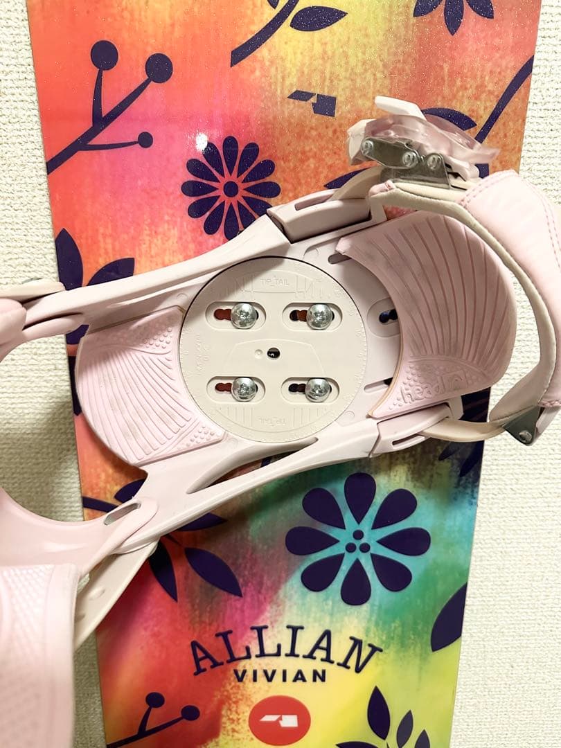 ALLIAN VIVIAN 142 レディース スノーボード　ビンディングセット