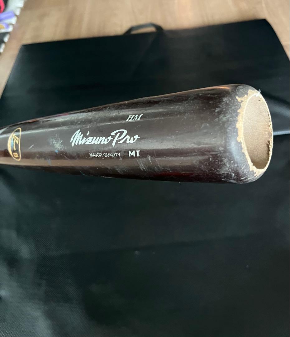 オリックスバファローズ　来田涼斗 #38　バット NPBマーク 支給品　実使用