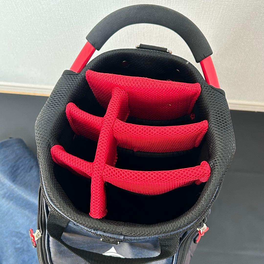 ＡＸＥＬ　ＡＸＣＢ−２１３０１ＣＡＳ ネイビー キャディバッグ Since 85