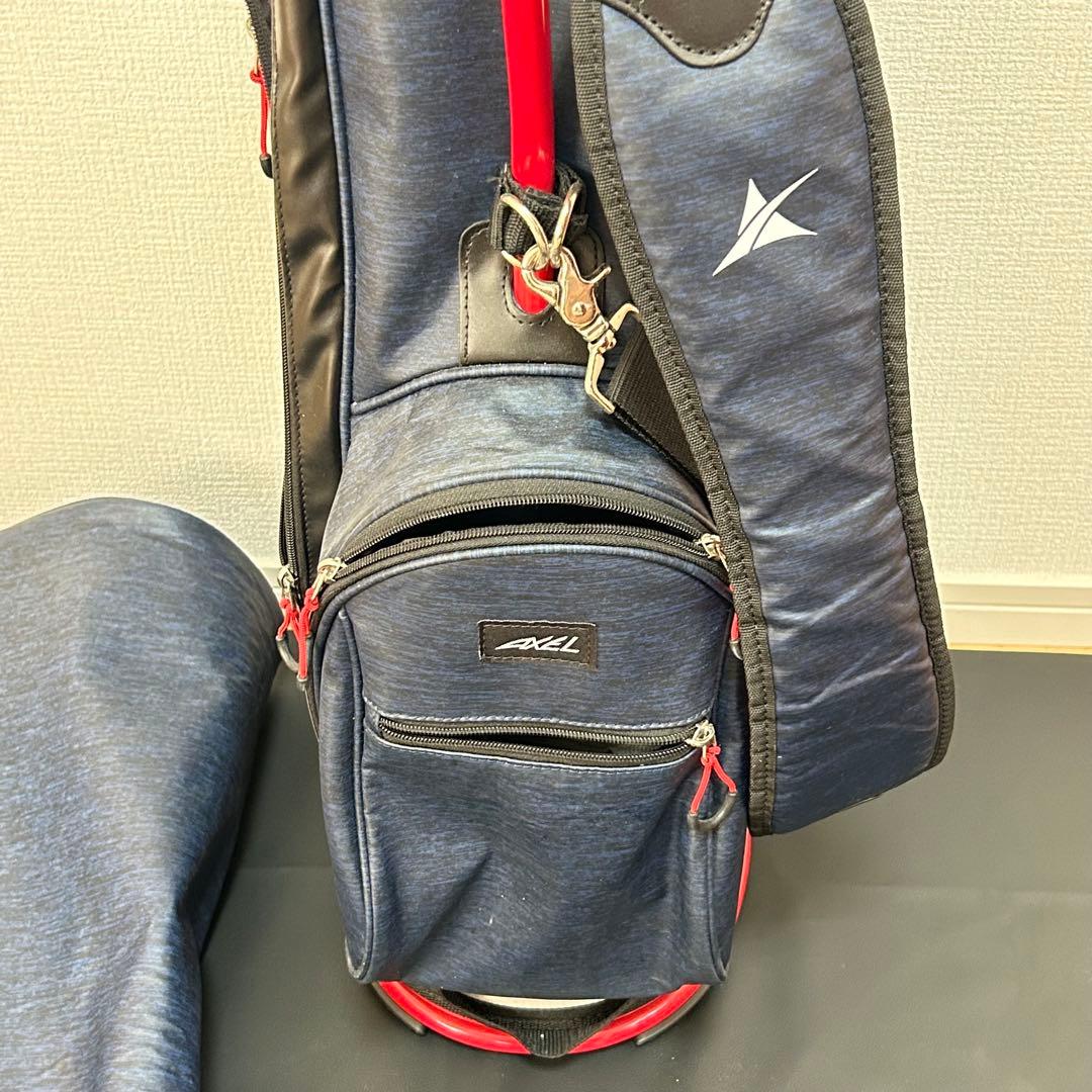 ＡＸＥＬ　ＡＸＣＢ−２１３０１ＣＡＳ ネイビー キャディバッグ Since 85