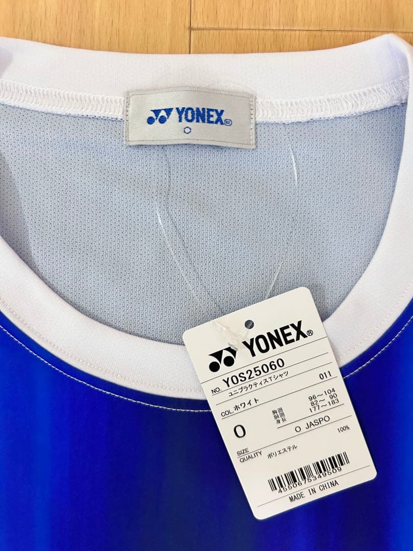 新品未使用 YONEXバドミントンインハイTシャツ Oサイズ YOS25060