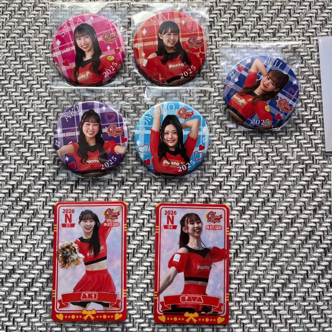 チアグランパス ミニフォト グッズセット