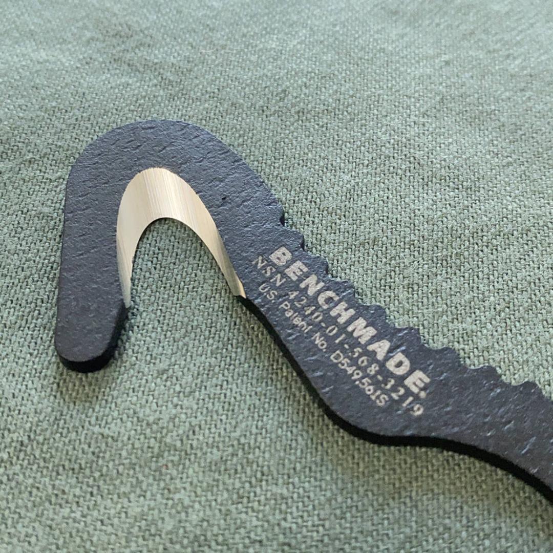 USA製 米軍実物 BENCHMADE 8 HOOK ストラップカッター