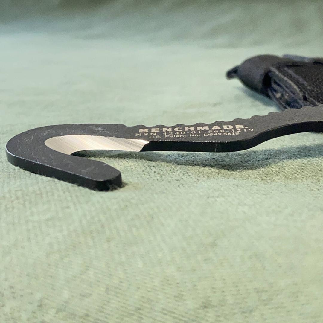 USA製 米軍実物 BENCHMADE 8 HOOK ストラップカッター