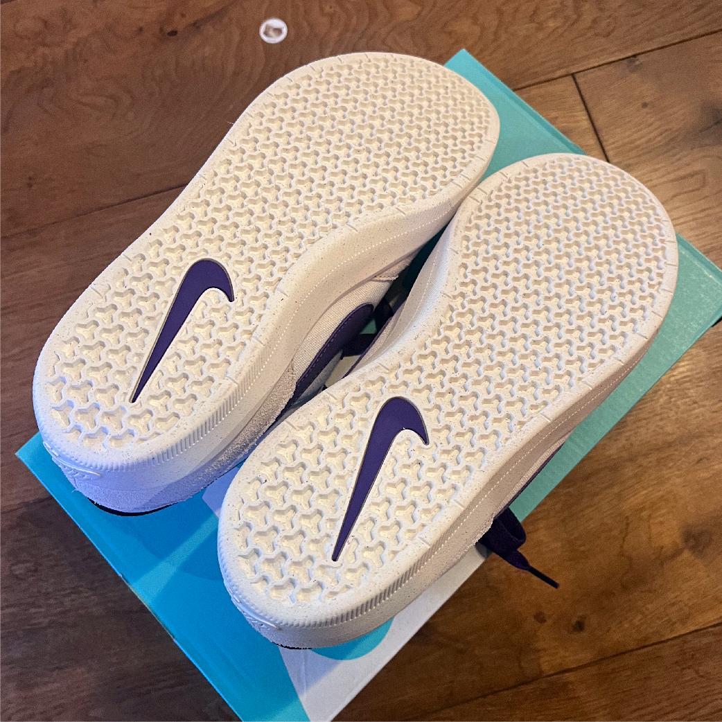 NIKE SB フォース 58 ホワイト/パープル　27.5cm