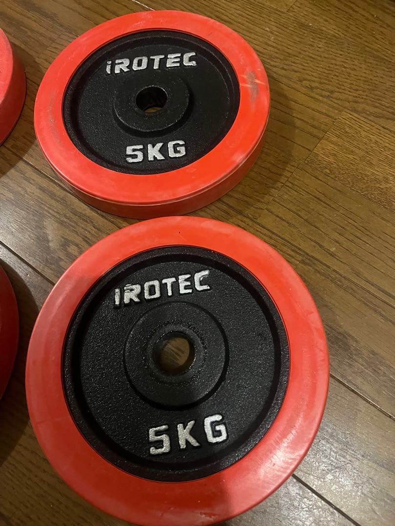 iROTEC 5kg ダンベルプレート 4枚セット　最終値下げ