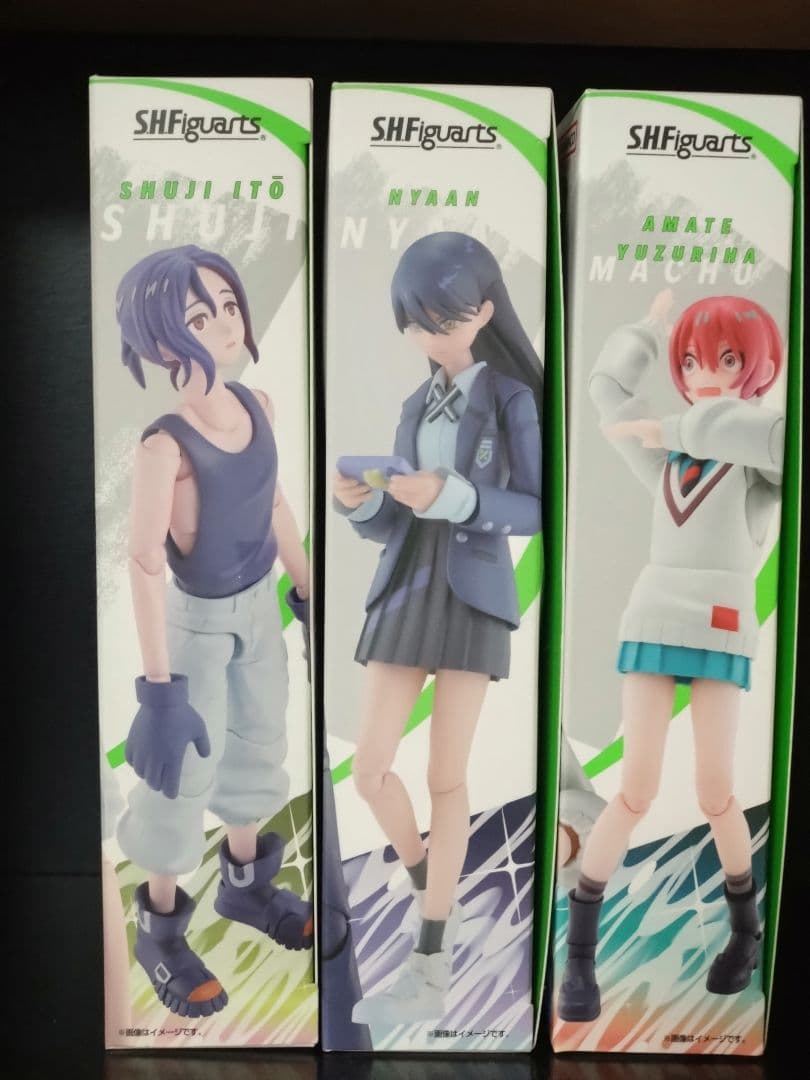 S.H.Figuarts マチュ　ニャアン　シュウジ　3体セット
