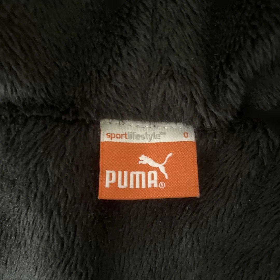 Puma フード付きブラックジャケット