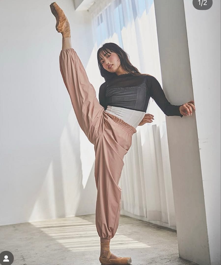 新品未使用　stina Retune. warm up pants
