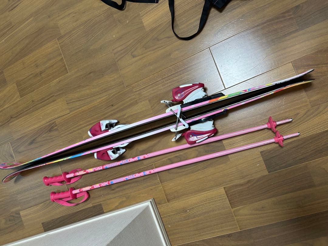 KAZAMA 116 ピンク スキー板、ブーツセット