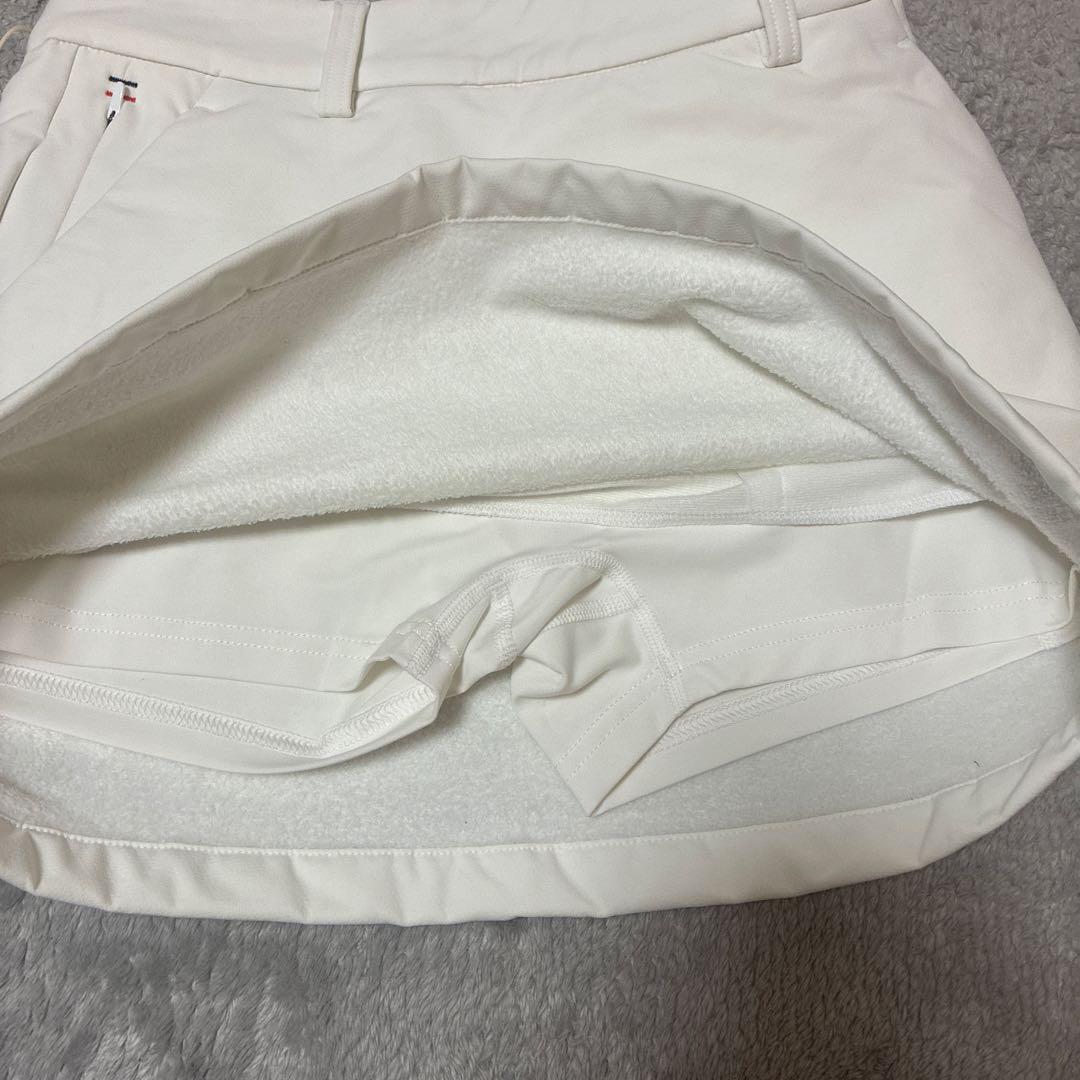 新品　M アディダス プライムニット千鳥格子 × スカート セットアップ　ピンク