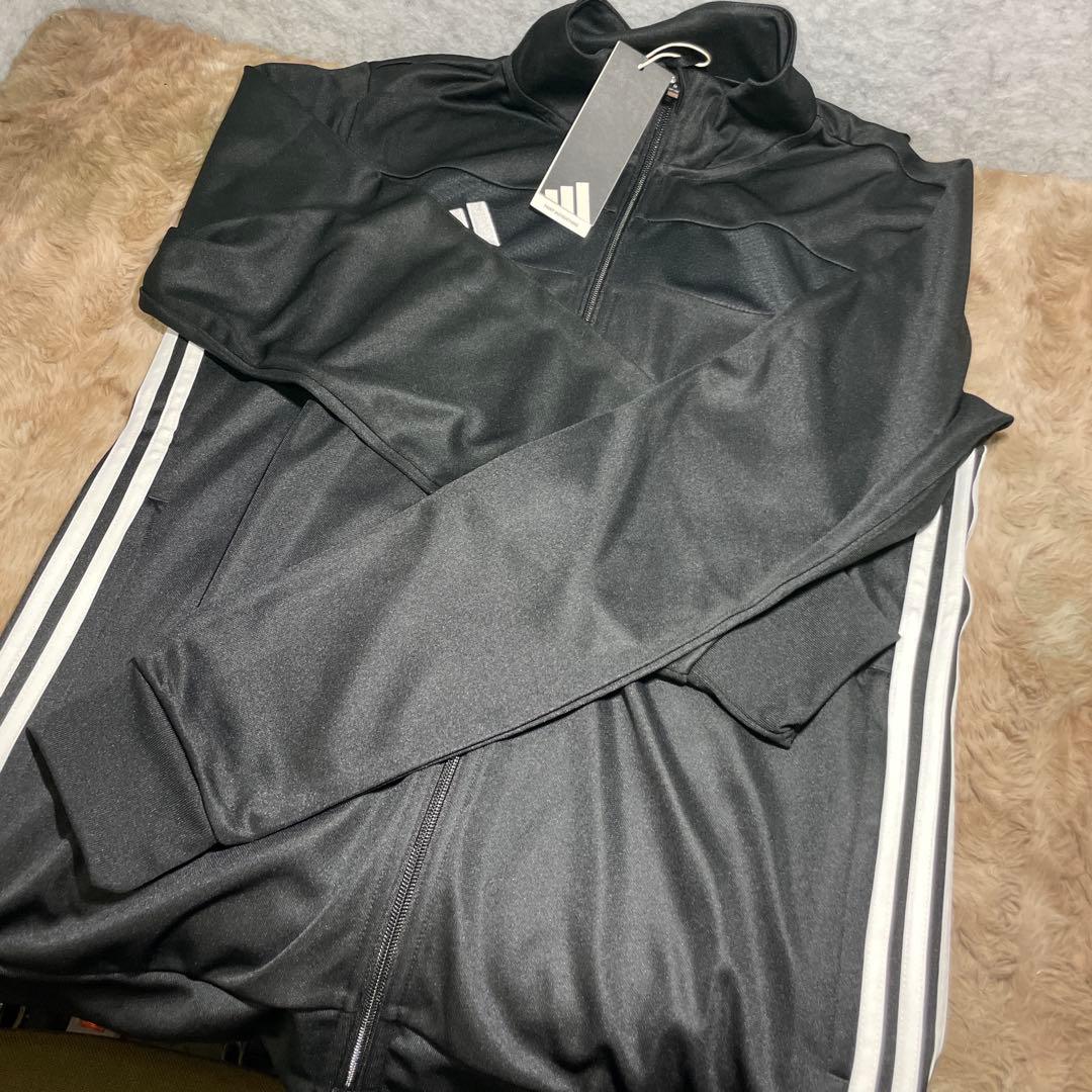 adidasジャージ上下セットトラックスーツメンズ