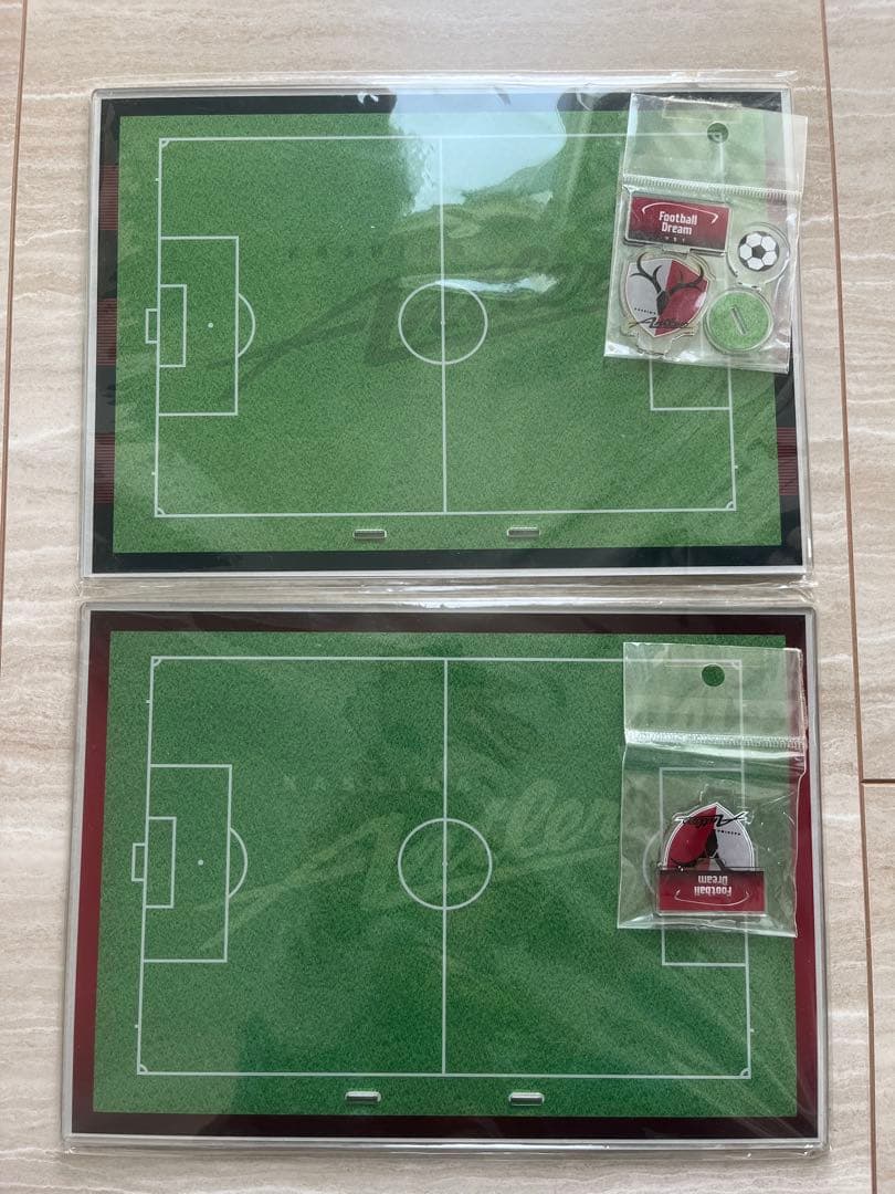 鹿島アントラーズ アクリルボード サッカーコート 【非売品】　アクリルフィギュア