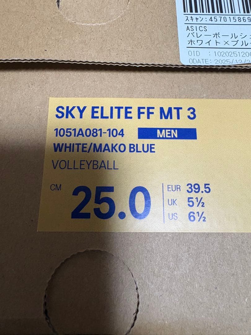 【25cm】SKY ELITE FF 3　スカイエリート　FF3