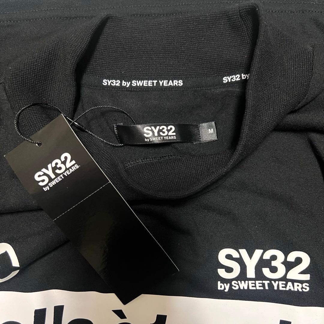 未着用 SY32 by SWEET YEARS 長袖 モックMサイズ ブラック