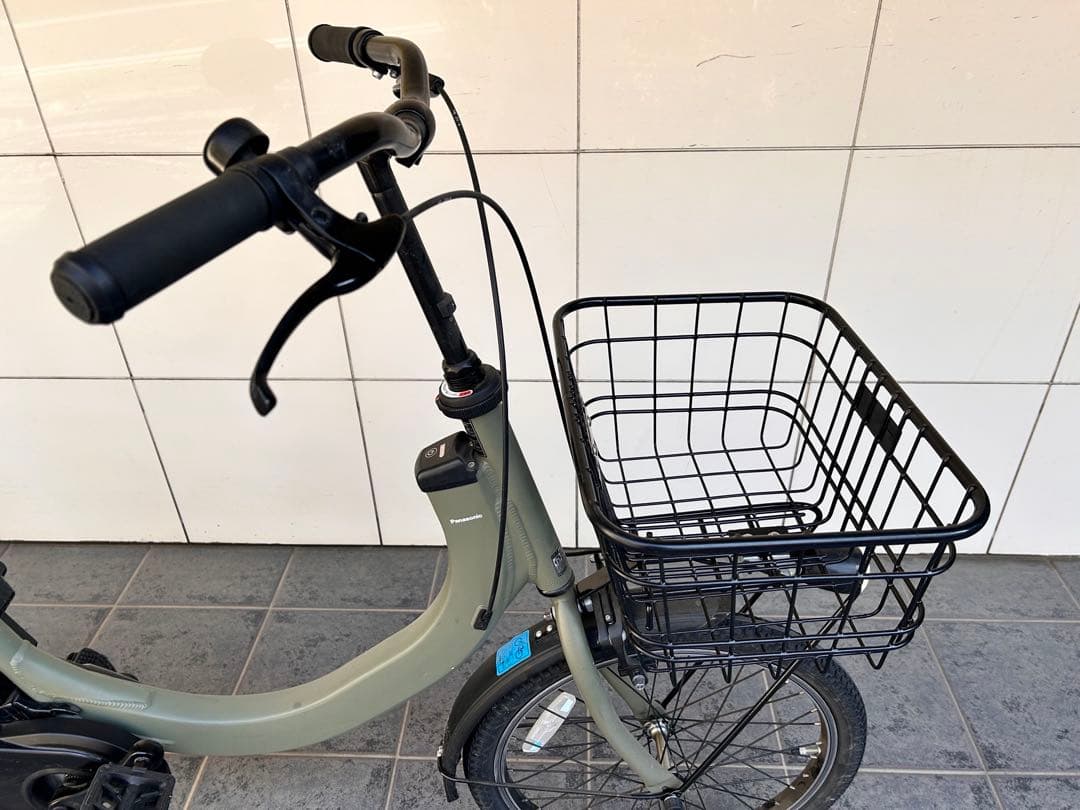 【直接受け渡し希望】Panasonic 電動アシスト自転車 シティタイプ カーキ